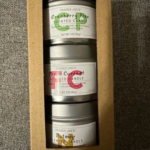 Trader Joe’s Candle Tin Trio